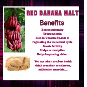 Red Banana Malt / செவ்வாழை மால்ட்